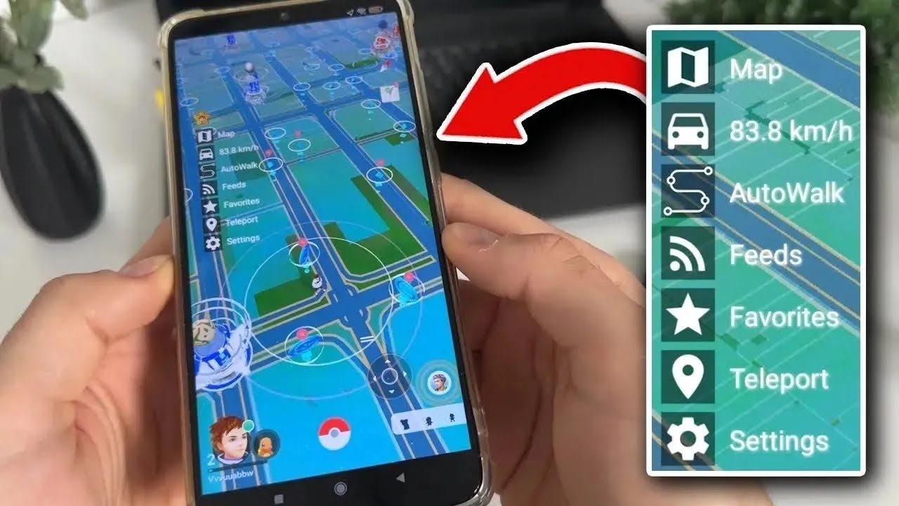 Спуфер Pokemon GO для Android / iOS — джойстик Pokemon GO, телепорт, автоматическая ходьба.. — Сп...