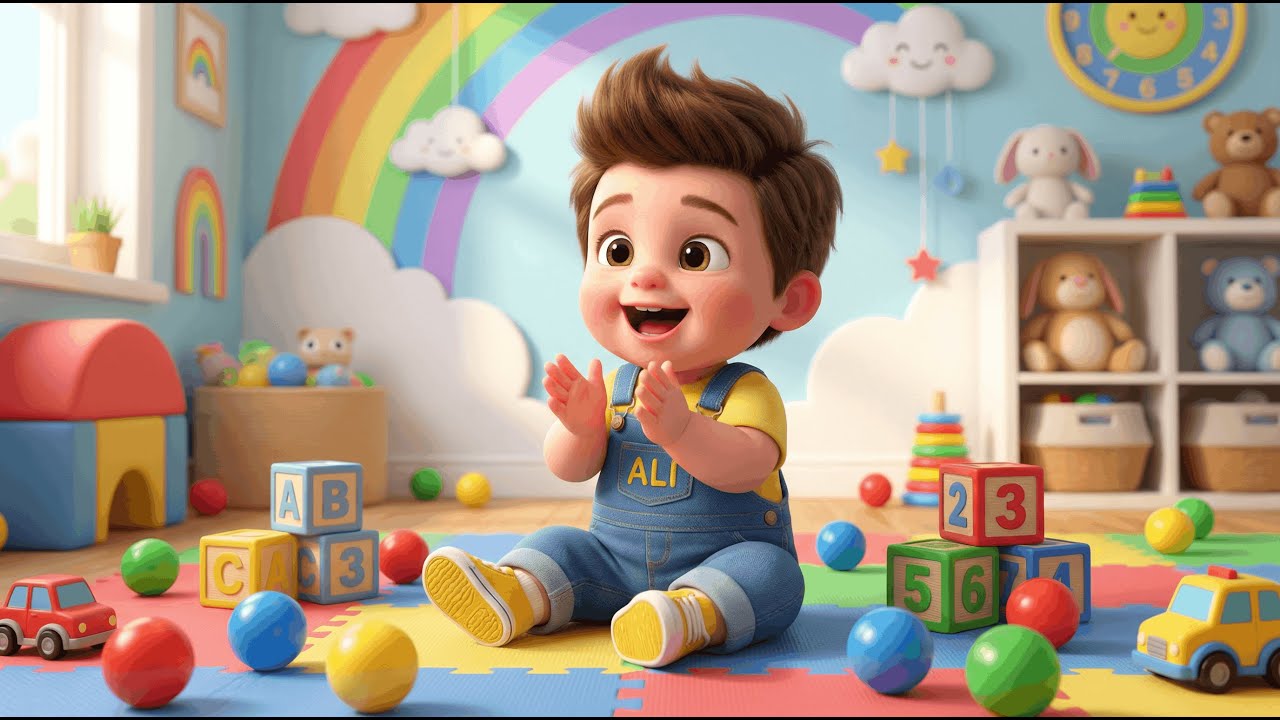 Learn Colors with Ali 🌈 | Colors Song for Kids | Boo Boo Series