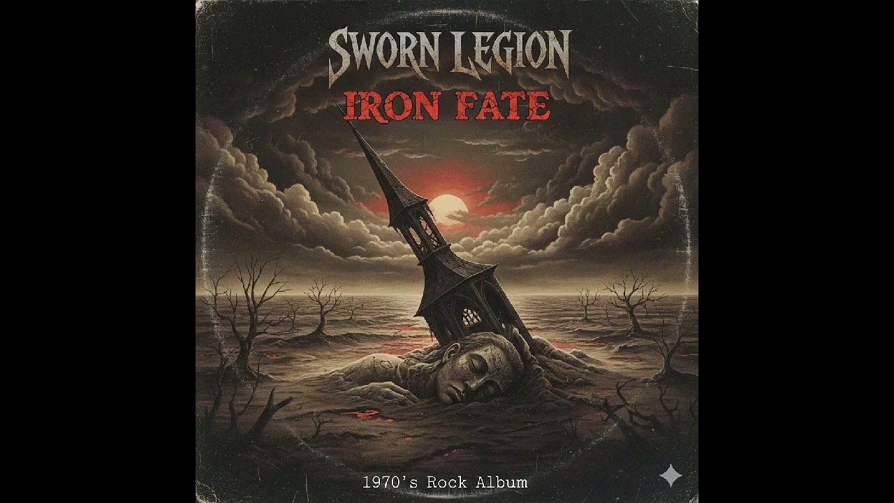 SWORN LEGION - IRON FATE (1970's Hard Rock)