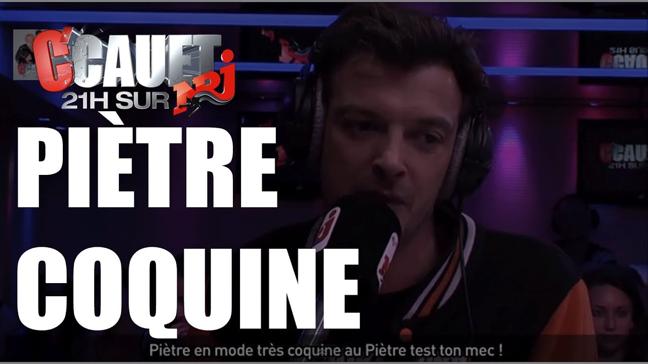 Piètre en mode très coquine dans le Piètre test ton mec - C'Cauet sur NRJ
