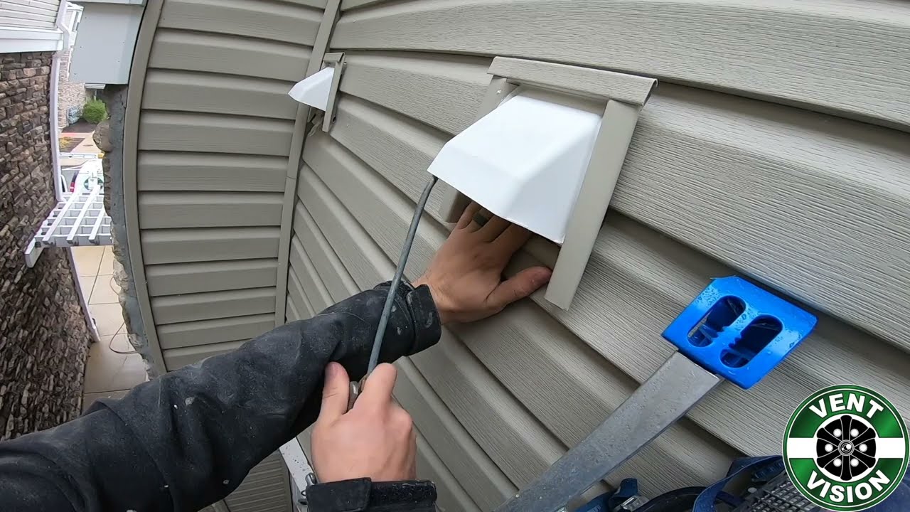 How to professional clean a dryer vent