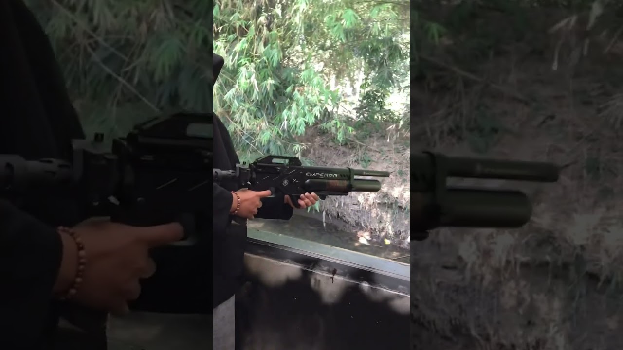 Semi Automatic Airrifle Emperor Test #airrifleshooting #test #semiautomatic #shorts