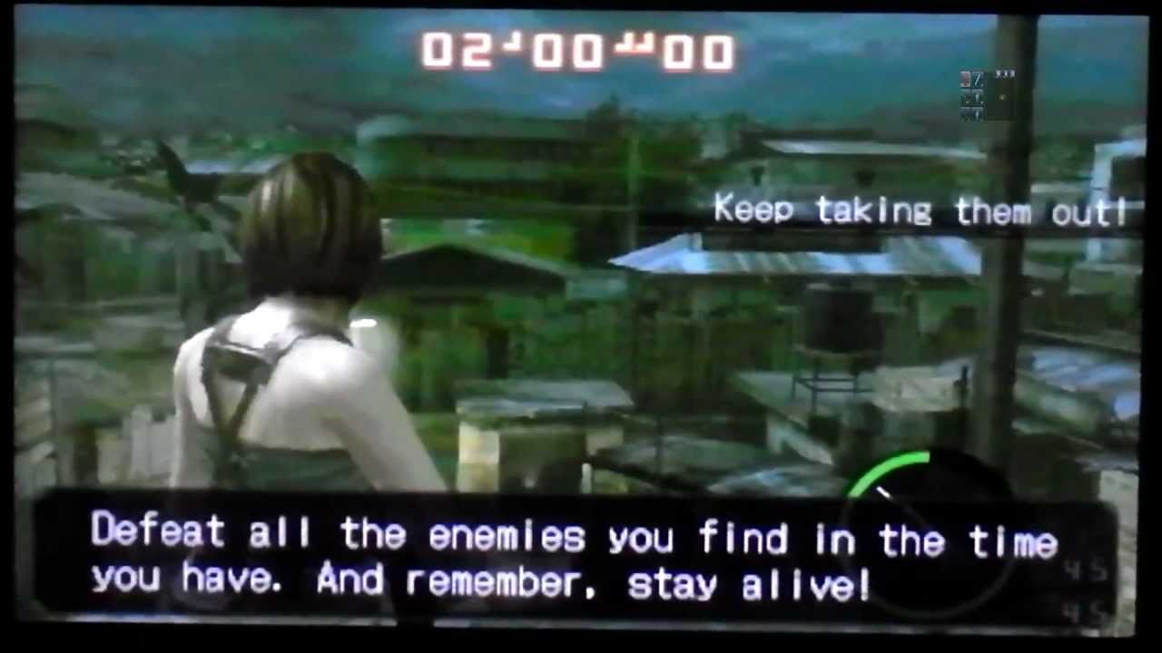 Resident Evil 3DS The Mercenaries 3D Mission 3-4 Jill Alt P10