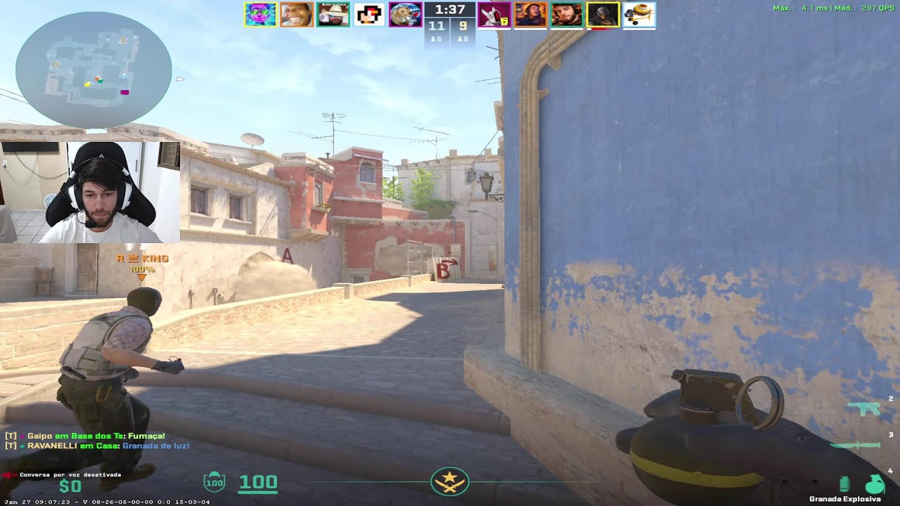 CS2 AO VIVO | Tentando Não Tiltar