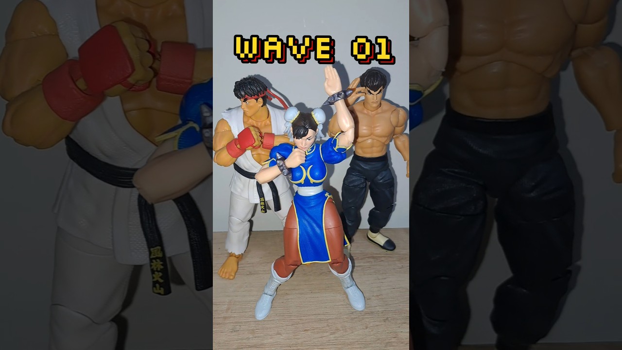 STREETH FIGHTER, JADA TOYS, WAVE 1, COMPLETA 