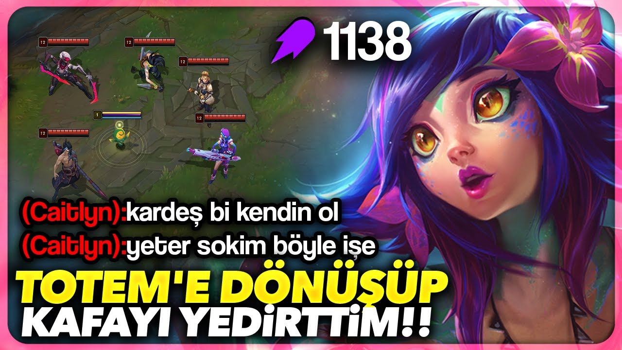 YENİ NEEKO İLE EN KANSER ŞEYLERE DÖNÜŞTÜM !! BEYİNLERİ YANDI HEPSİNİN ! 1138 AP NEEKO | Ogün Demirci
