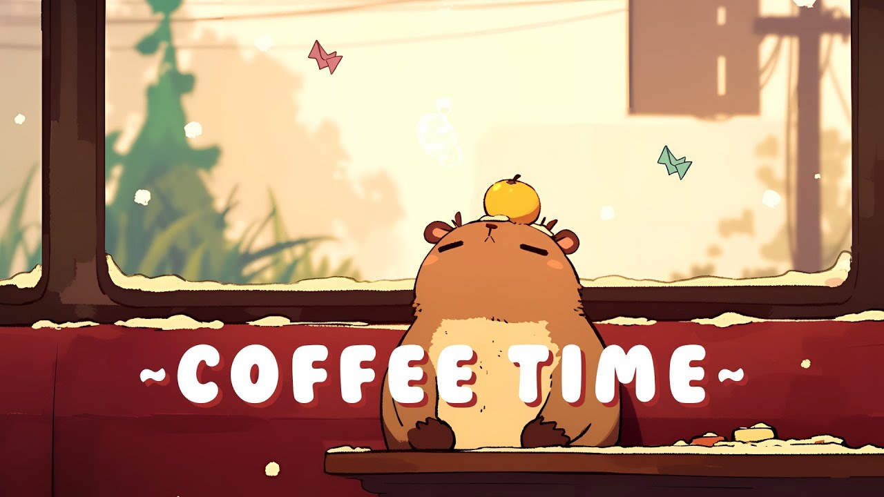 24/7 Capybara Lofi Beats - Cozy Beats for Relaxation ~ Cozy Atmosphere ~ 🎵 | Continuous Mix