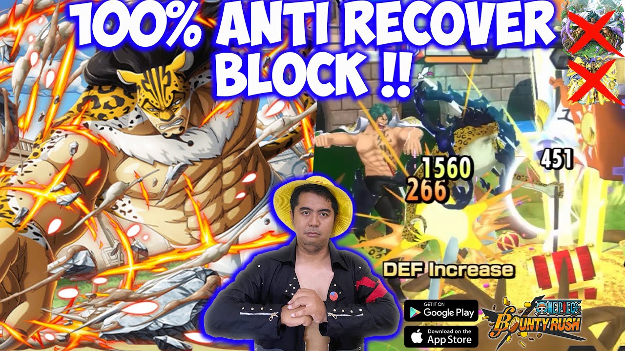 Best Build EX Lucci Counter Kizaru & Aramaki 🔥🔥- One Piece Bounty Rush