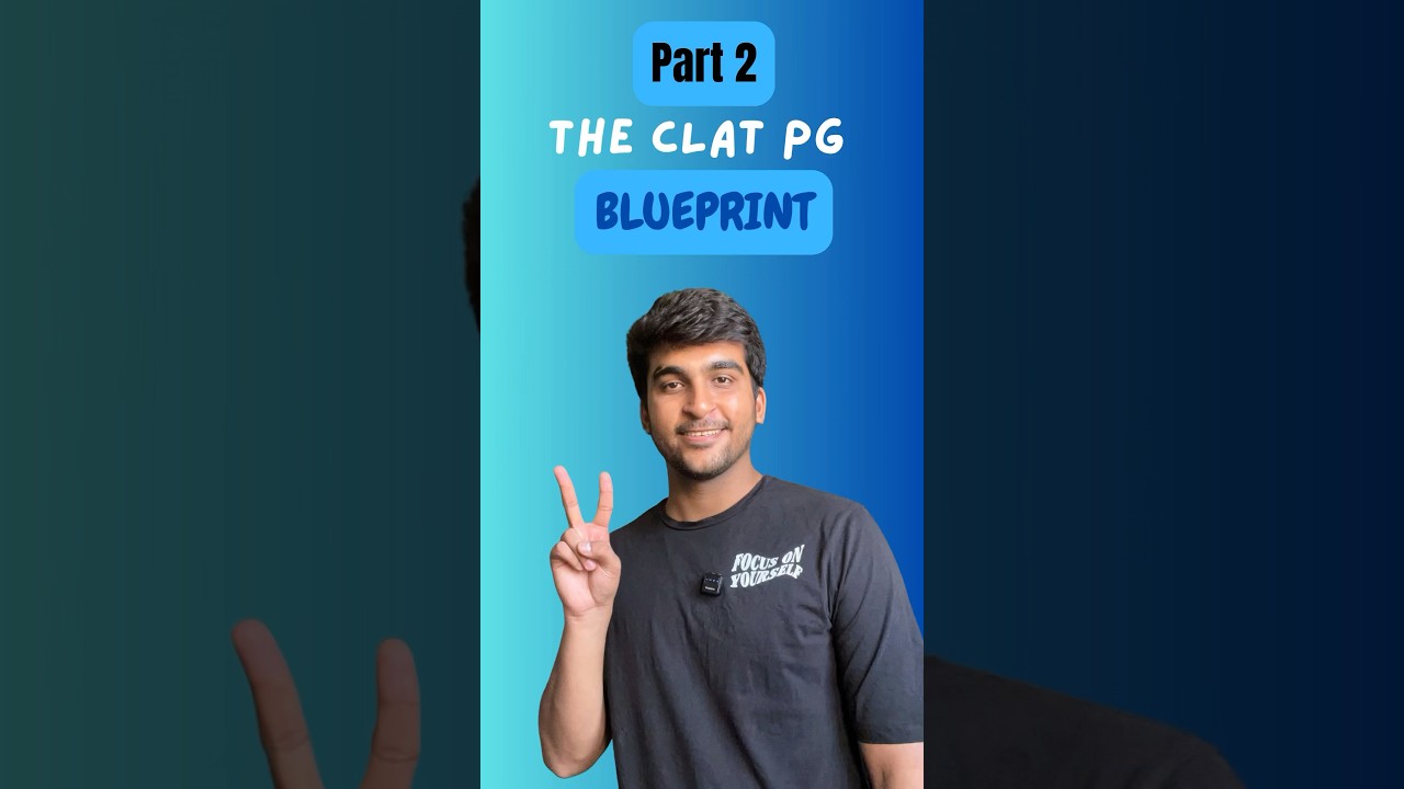 I Cracked CLAT PG Using These 4 Corner Stones | CLAT PG Preparation Strategy | #clatpg #lawstudent