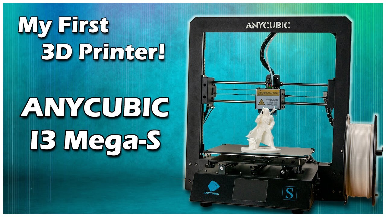 Anycubic I3 Mega-S, Unboxing, Assembly, Set-up & First Print