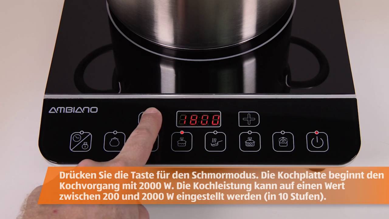 Induktionskochplatte