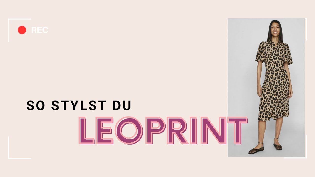 Die Geheimwaffe in deinem Kleiderschrank: Leoprint!