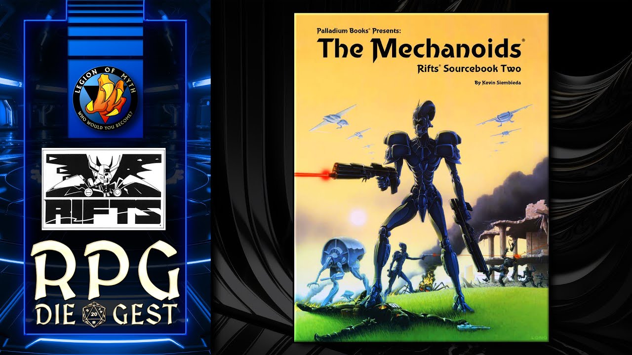 Rifts Sourcebook 2: The Mechanoids - Background
