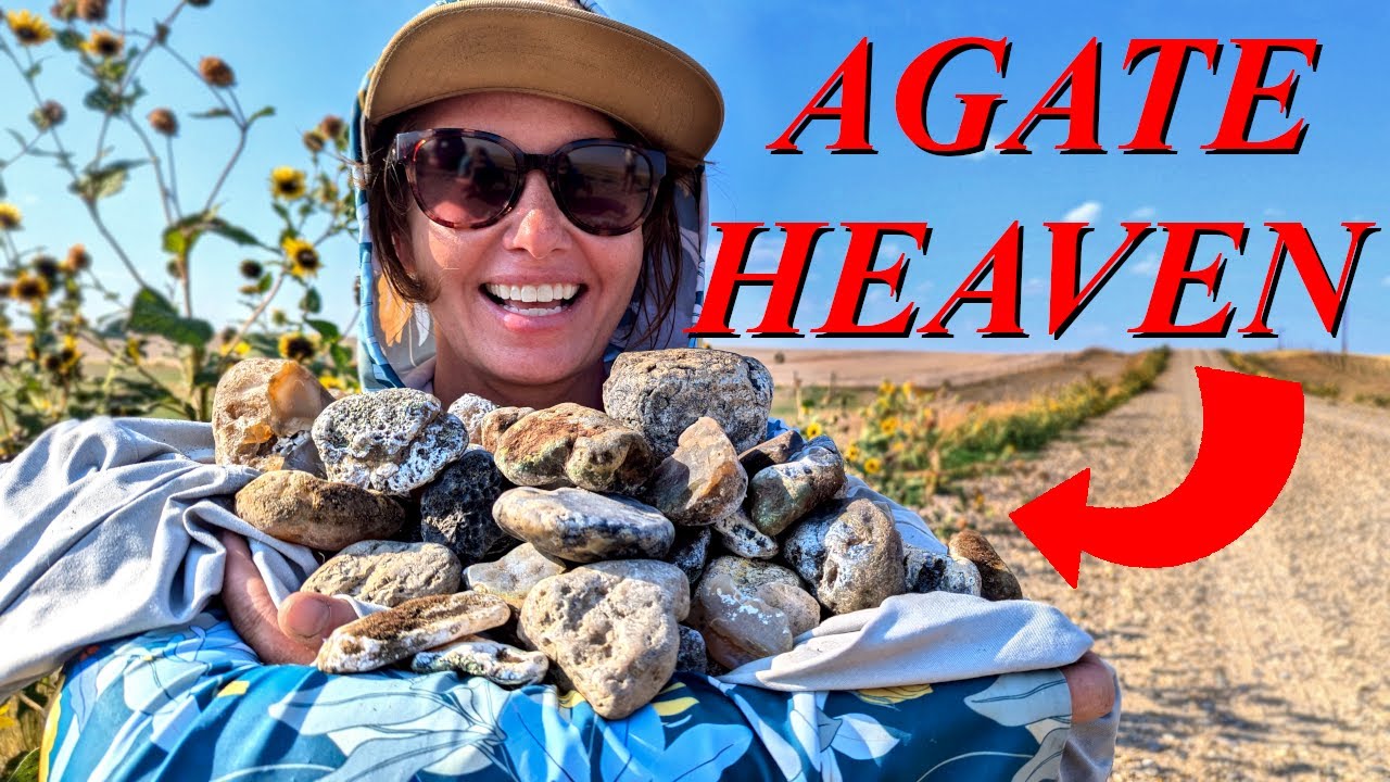 Agates EVERYWHERE! Finding Heaps of Gorgeous Montana Agates Scattered Through the Hills!