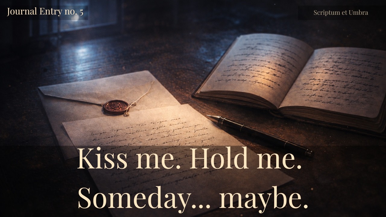FIRST LETTER TO HIM -  August 17th, 2022 | Choosing Self-Respect Over Uncertain Love