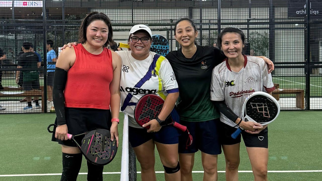 Stonk vs Paris 10 Feb 2026. Inaya & Diana vs Tjoeay & Meisy