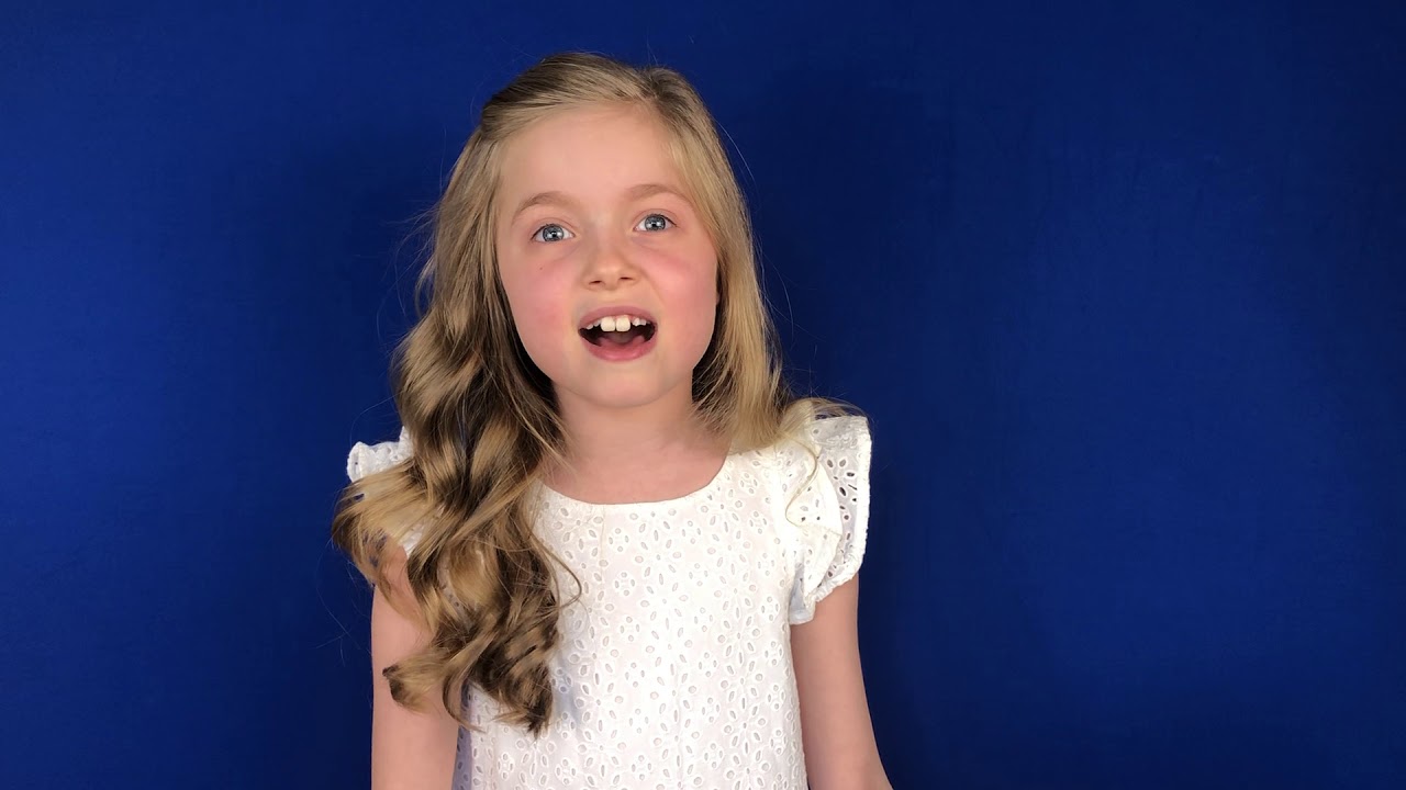 Cate Elefante sings 
