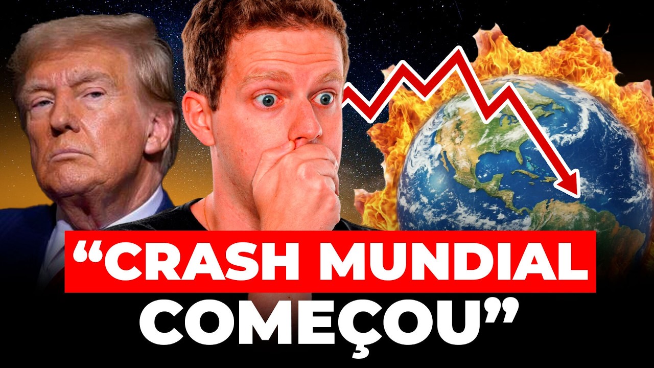 TARIFAÇO do TRUMP: CRISE MUNDIAL OU OPORTUNIDADE para INVESTIDORES?