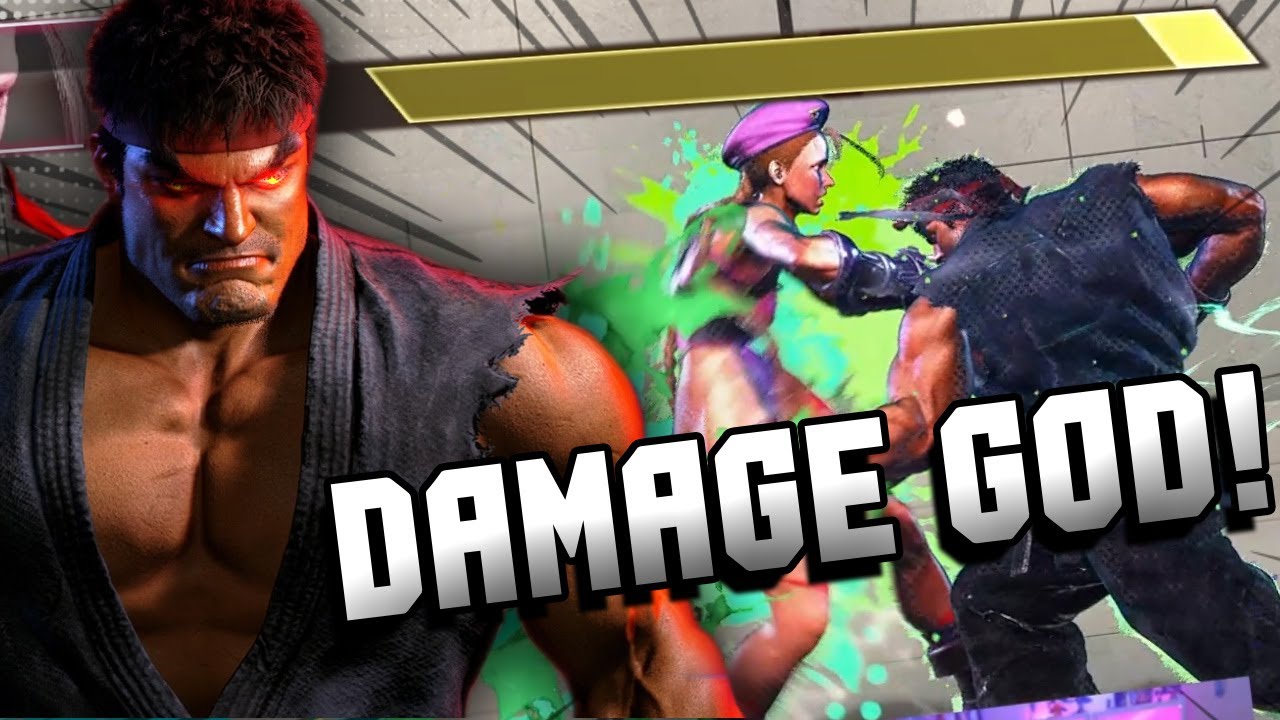 Ryu is a Damage GOD in Street Fighter 6