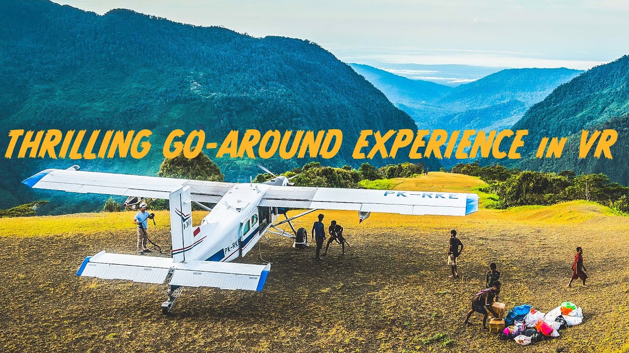 Experience the Thrill: Pilatus Porter VR🥽 Cliffside Landing with one GO-AROUND