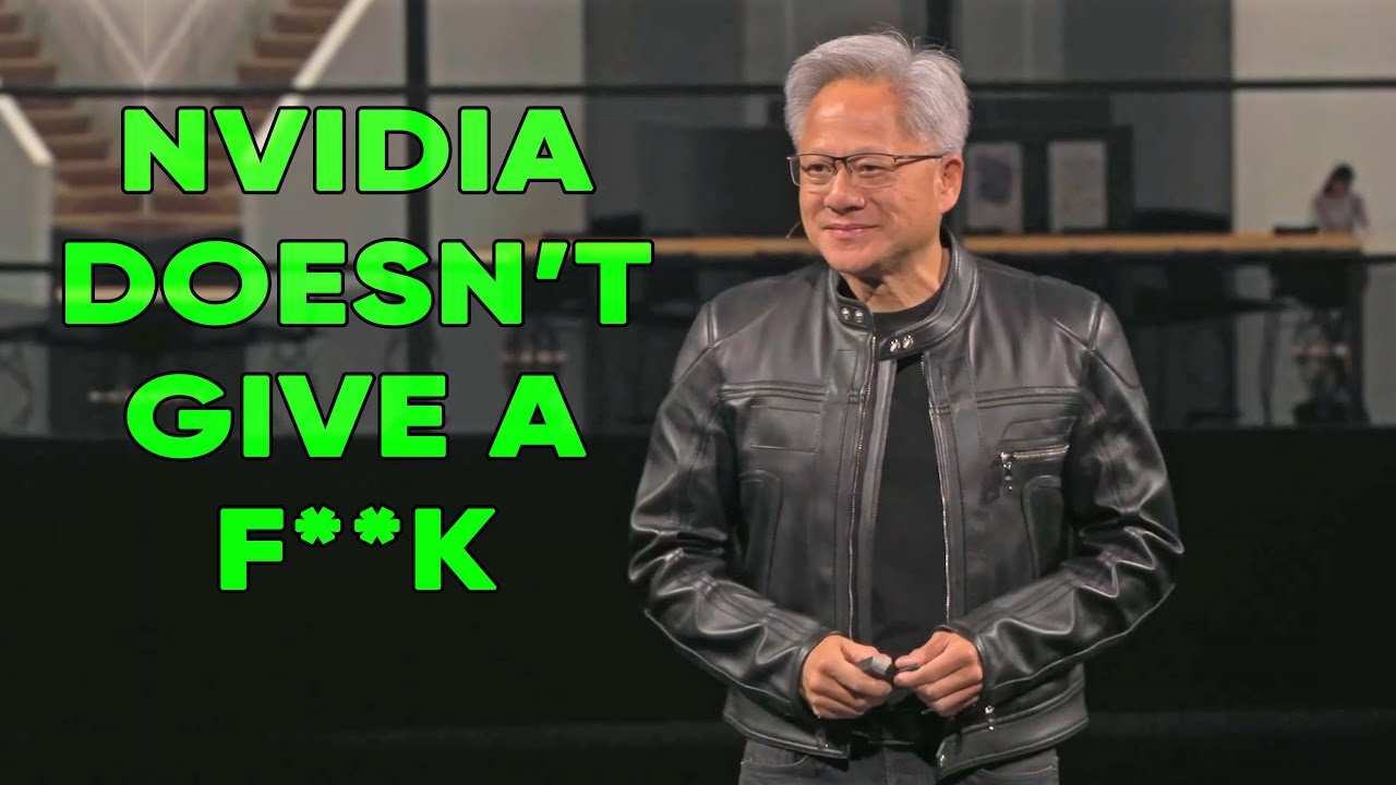 Lies and Manipulation: NVIDIA Doesn&rsquo;t Give a F**k.