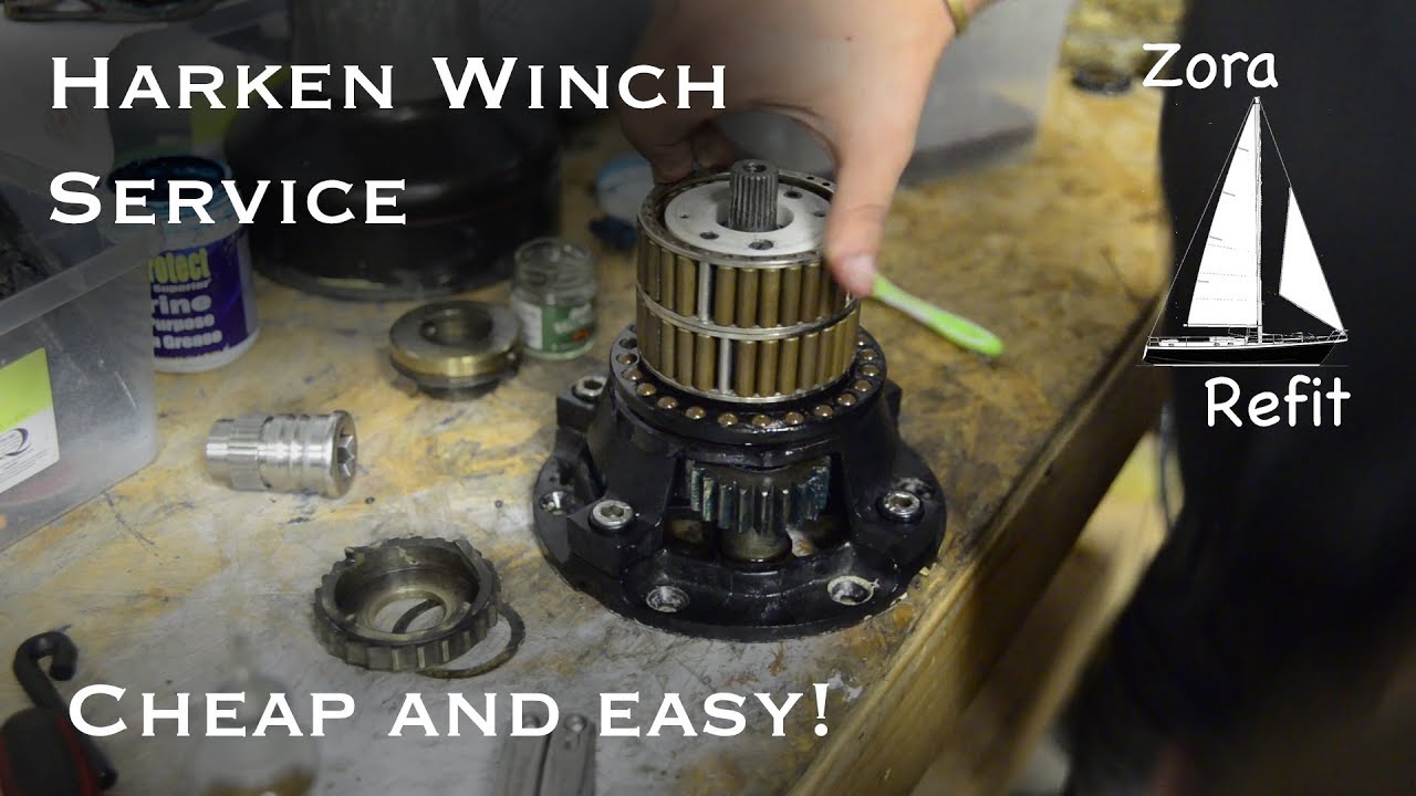 How to Service a Winch - Harken 48.3