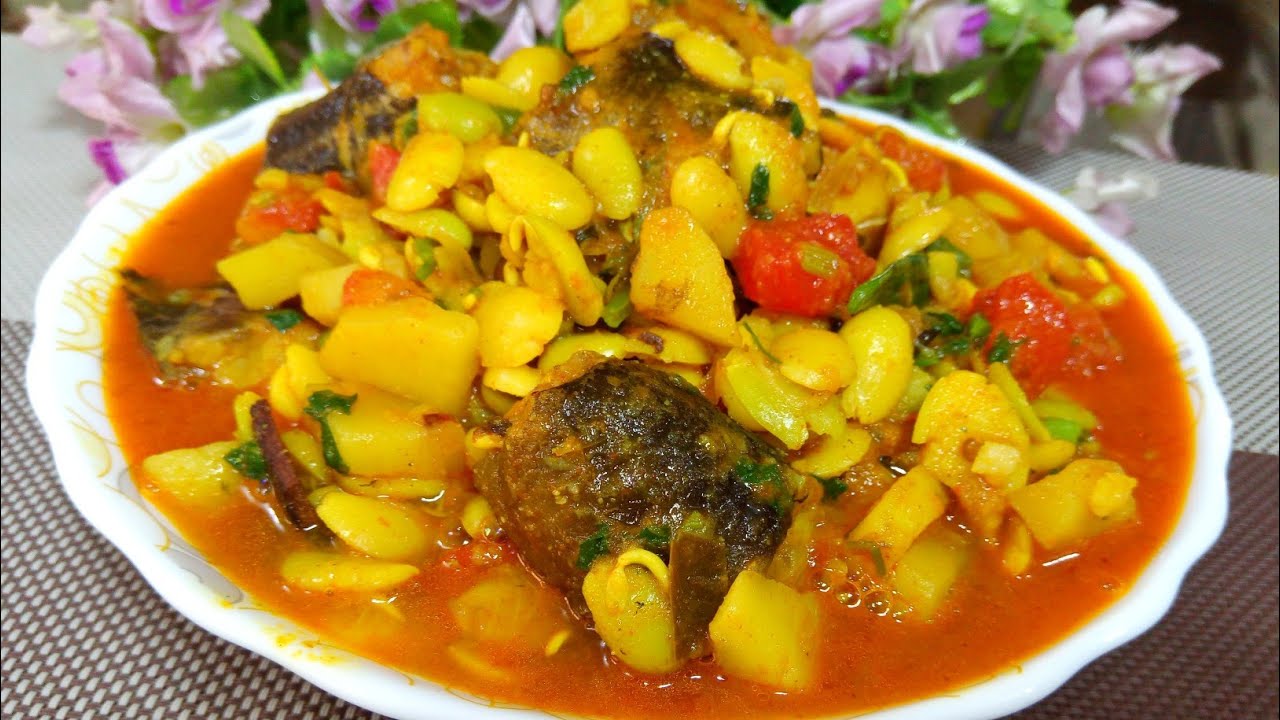 সংরক্ষীত কাঁচা শীমের বিচি দিয়ে মাগুর মাছের ঝোল || Shimer Bichi Ranna | Ranna || Rui Macher Curry ||