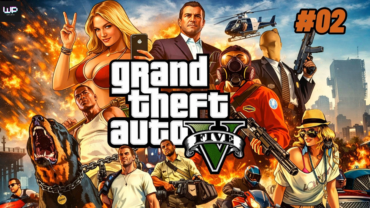GTA V | FRANKLIN FUNCIONÁRIO DO MÊS?! E A RECUPERAÇÃO DA MOTO COM LAMAR! | #02