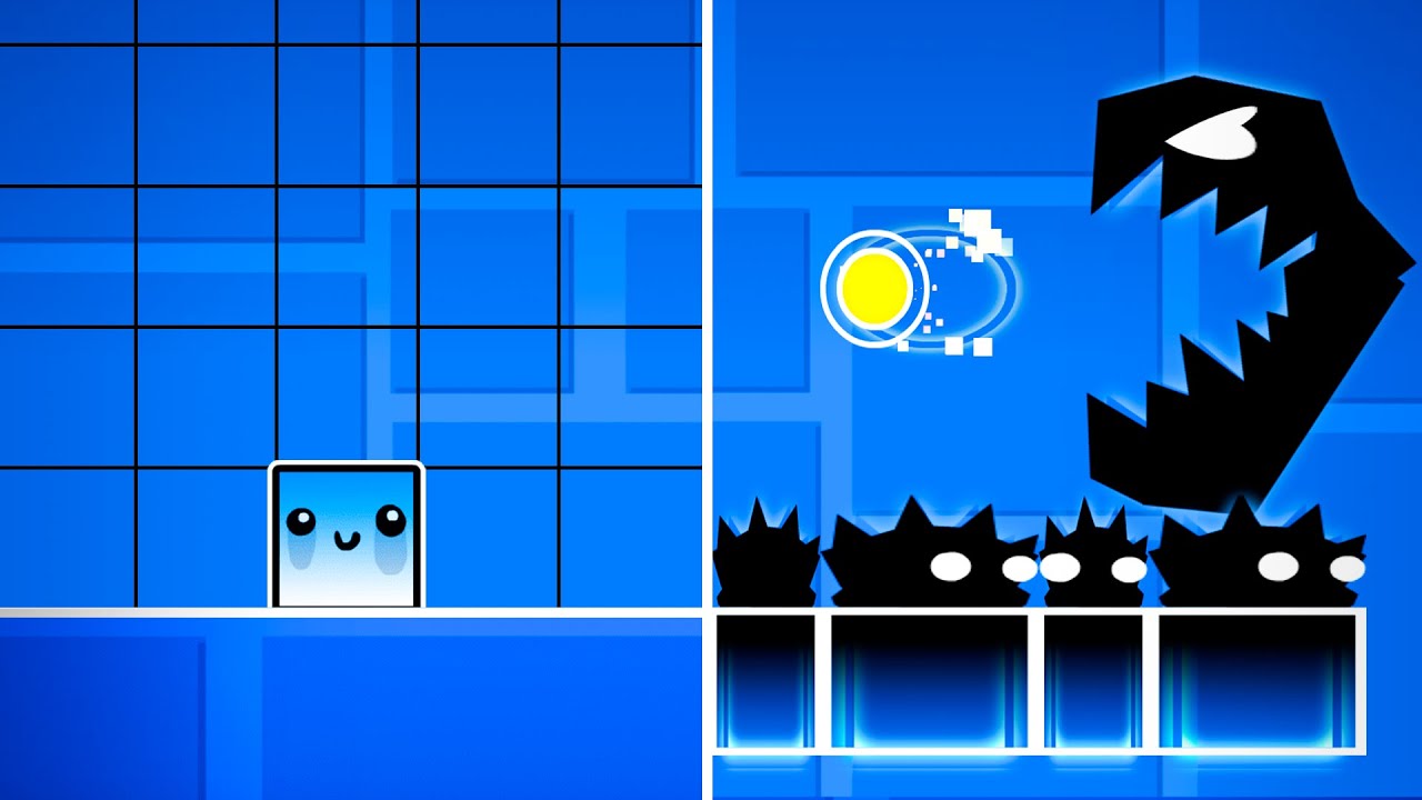Что находится ЗА ГРАНИЦЕЙ уровней Geometry Dash?