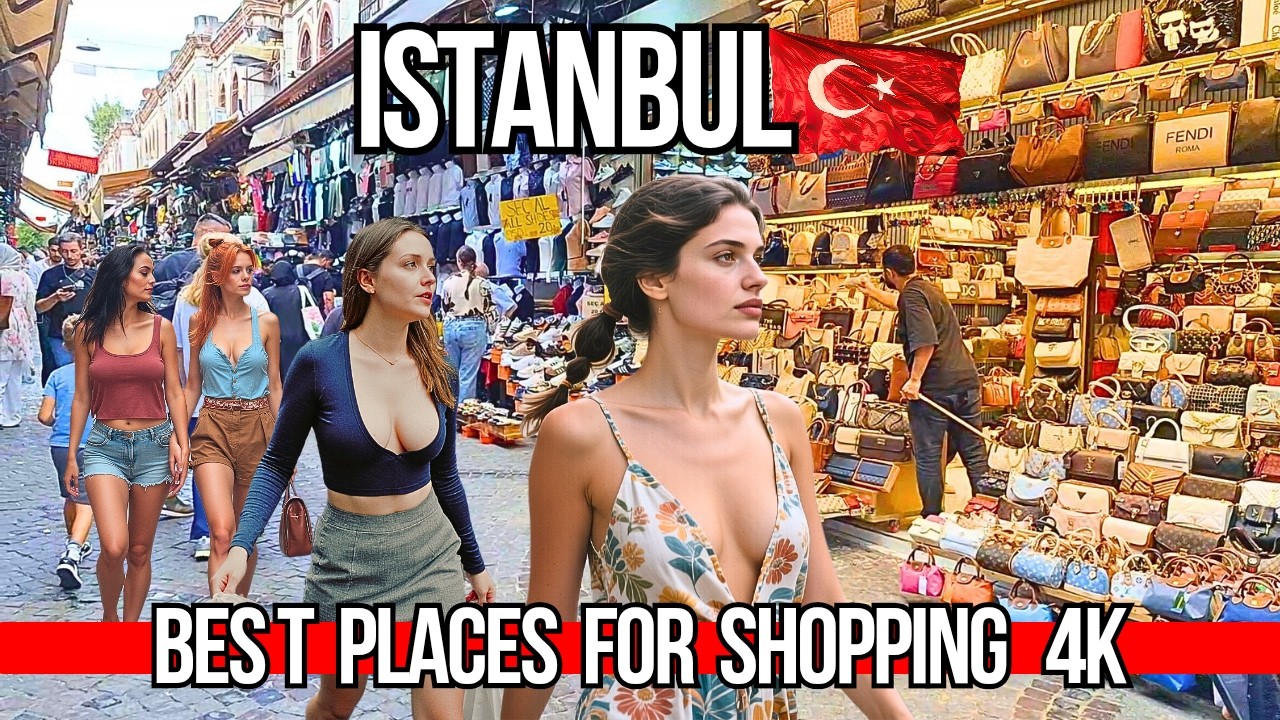 🇹🇷 Amazing Istanbul 4K Walking Tour 2025 | Grand Bazaar, Fake Market to Aksaray & Laleli