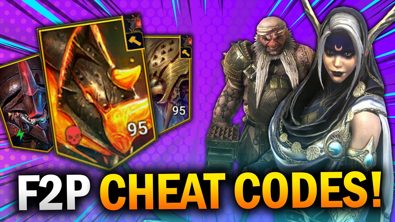 F2P CHEAT CODE CHAMPIONS that Make Doom Tower Bosses EASY - Raid Shadow Legends Guide