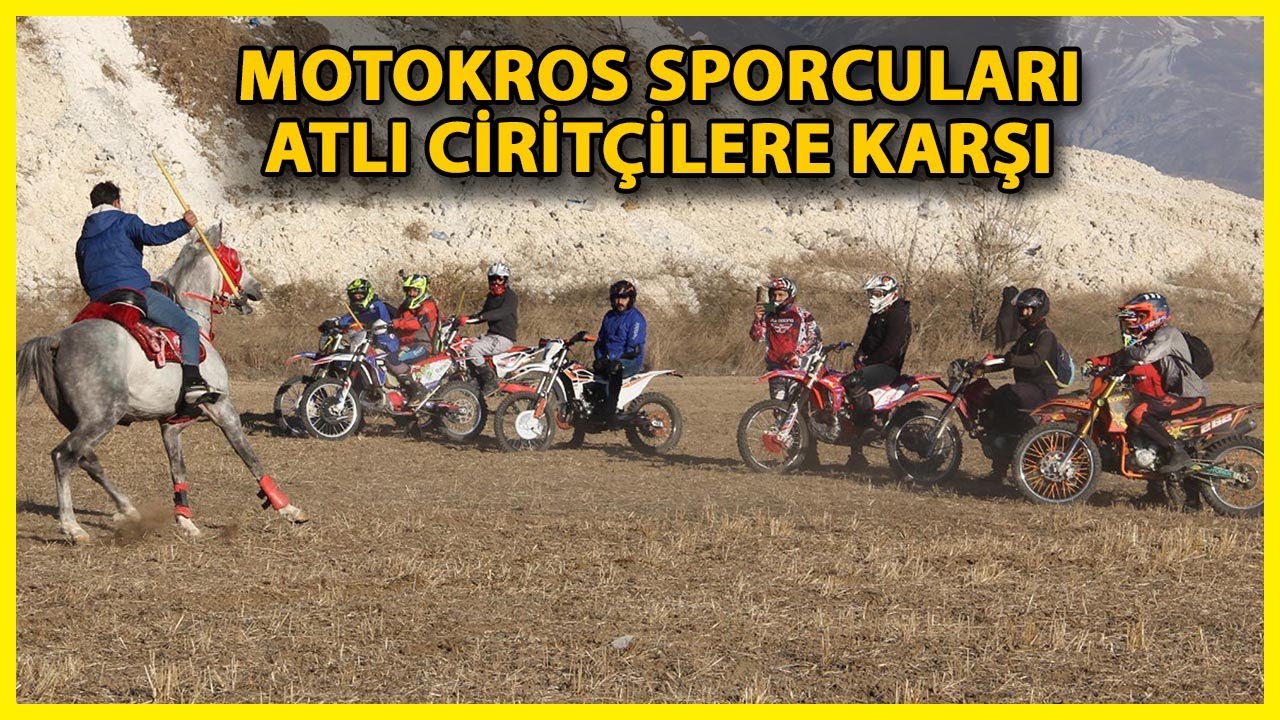 Atlı Ciritçiler, Motokros Sporcularına Karşı
