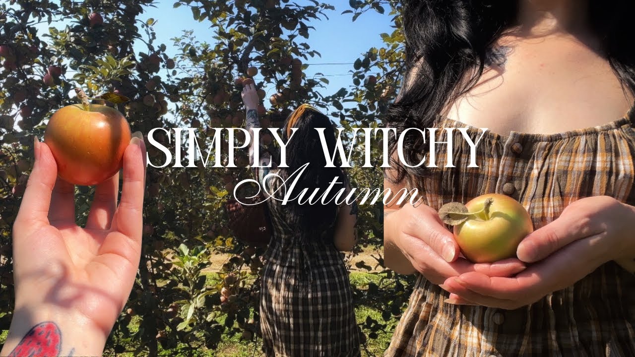 Встречаем осень как ведьма🍎🧺 Неспешные осенние дни🍁 Ритуалы, выпечка и украшения