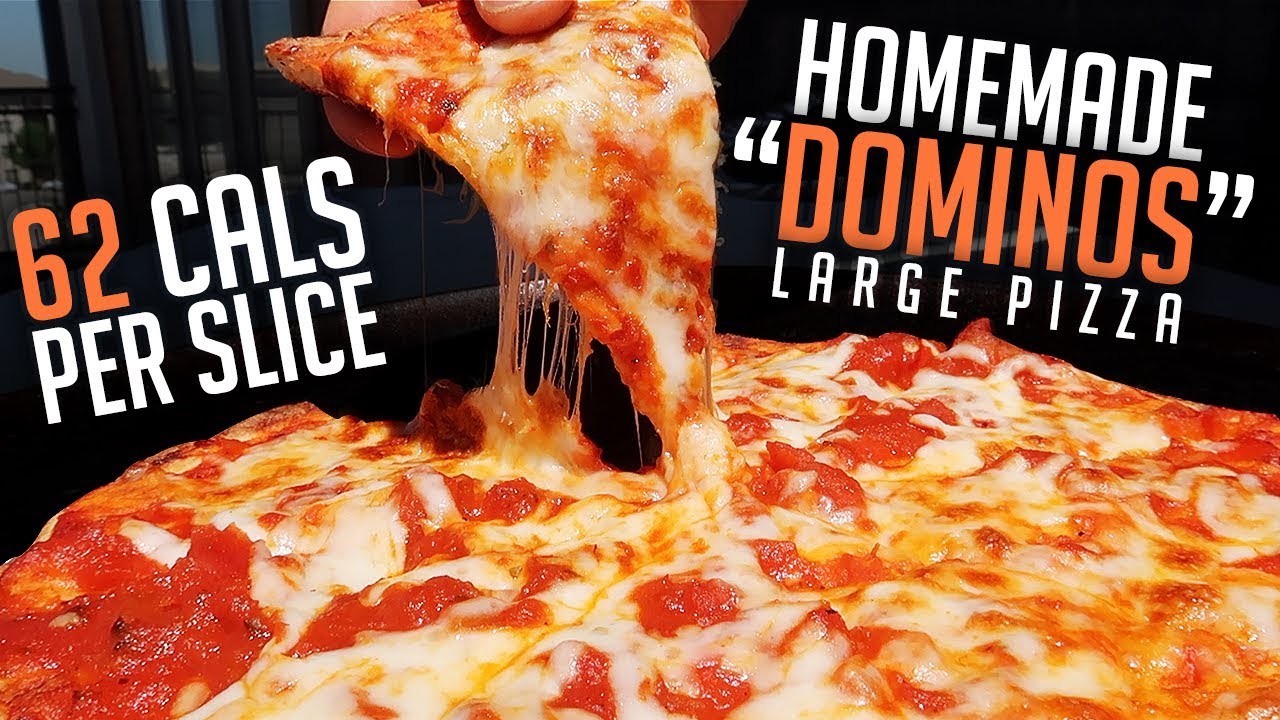 Low Cal Dominos Large Cheese Pizza Tutorial in Less than 4 Mins