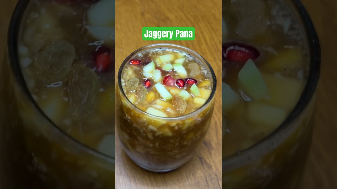 Jaggery Nadia Chenna Pana | Pana Sankranti Special | #youtubeshorts #panasankranti @ChefPreeti