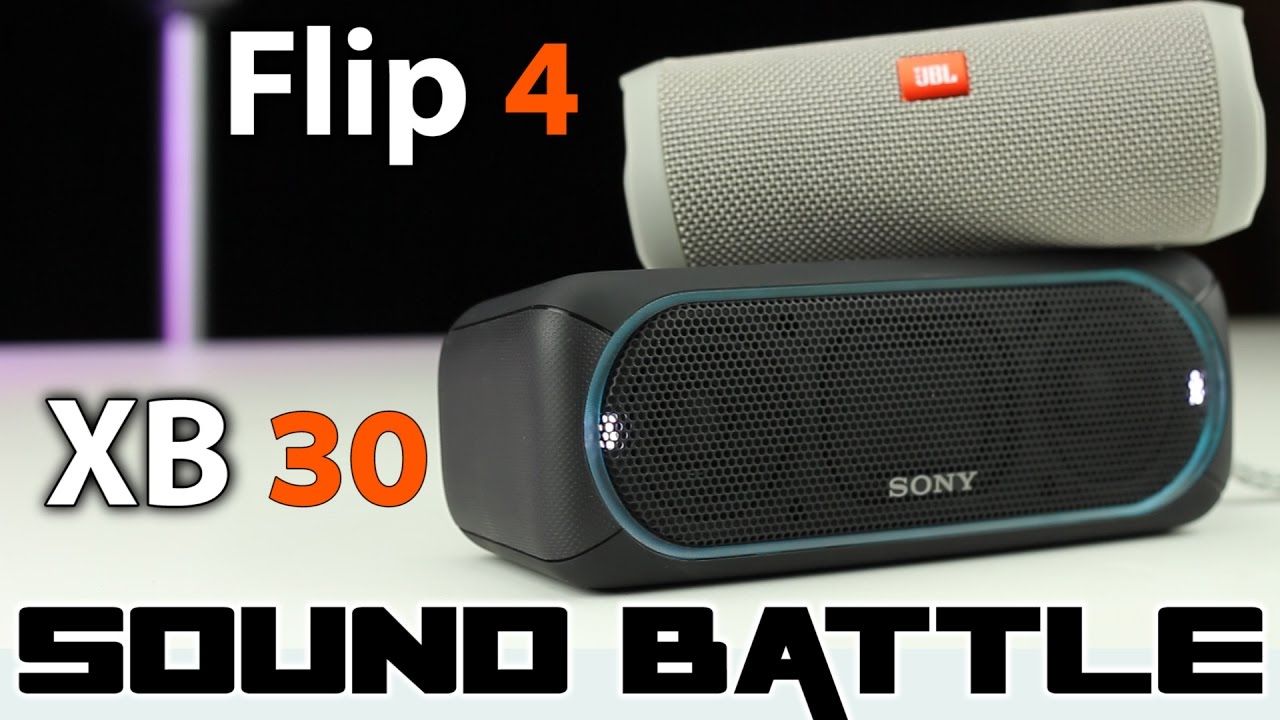 SRS XB30 vs FLIP 4: Sound Battle. The real sound comparison (binaural recording)