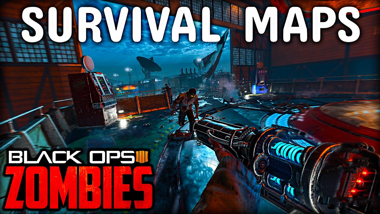 Модифицированные карты выживания в Black Ops 4 Zombies... (Bo4 T8 Mod)