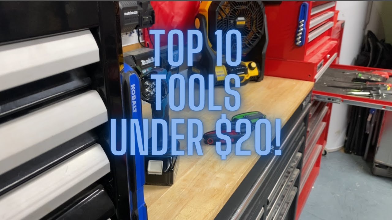 TOP 10 Tools UNDER $20 to Always Have In Your Garage!