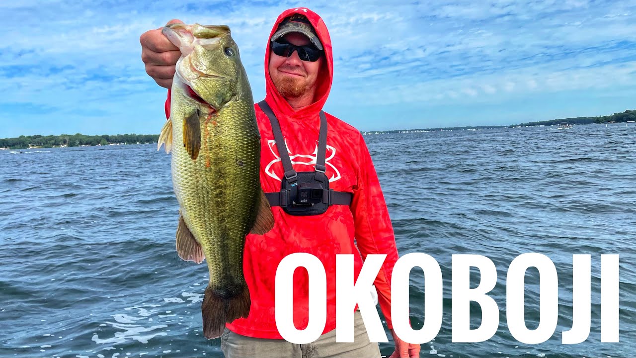 Lake Okoboji Iowa | Finesse Fishing in Ultra Clear Water