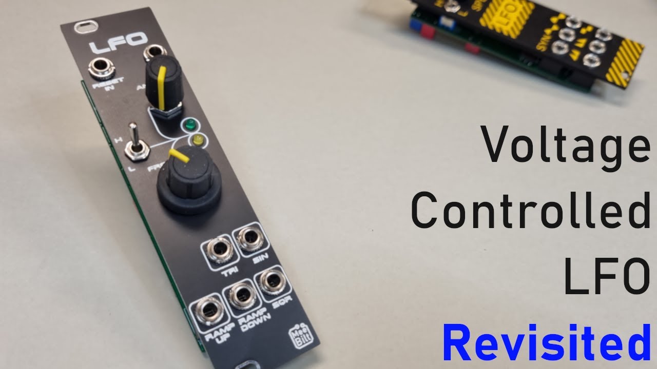 Eurorack DIY: Voltage Controlled LFO - Project finished!