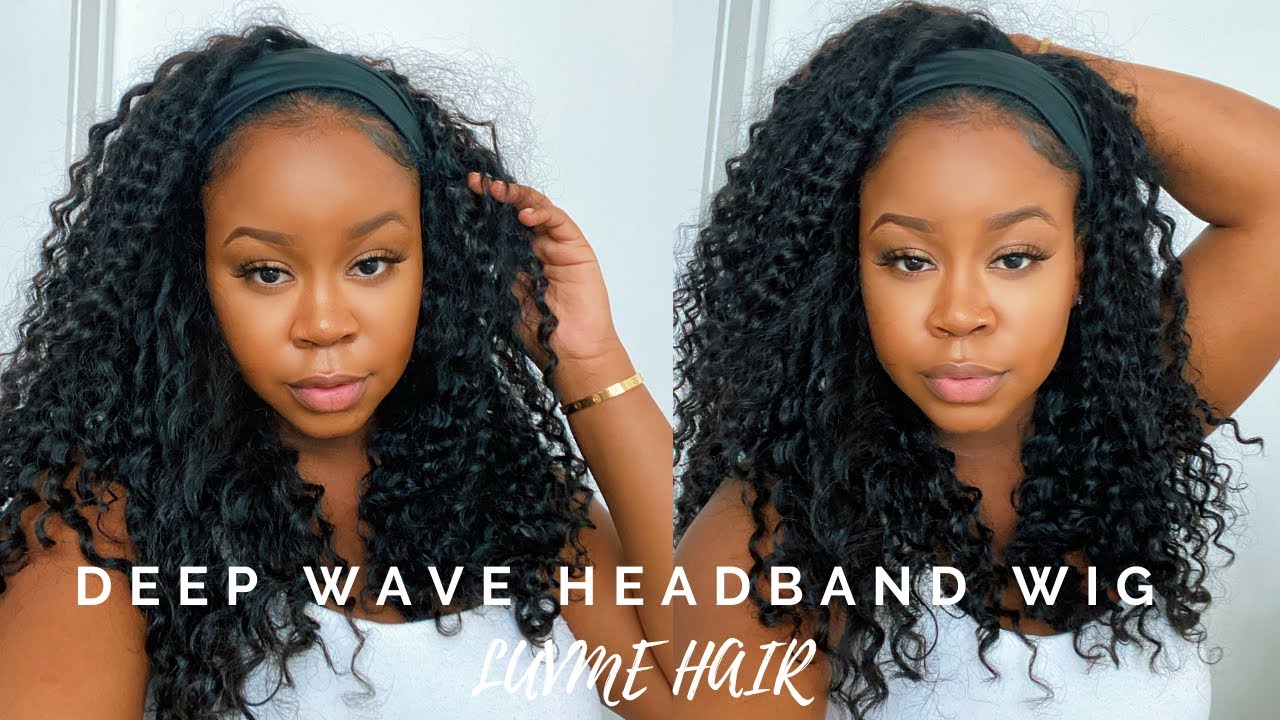 HOW TO INSTALL YOUR CURLY HEADBAND WIG | LUVME HAIR