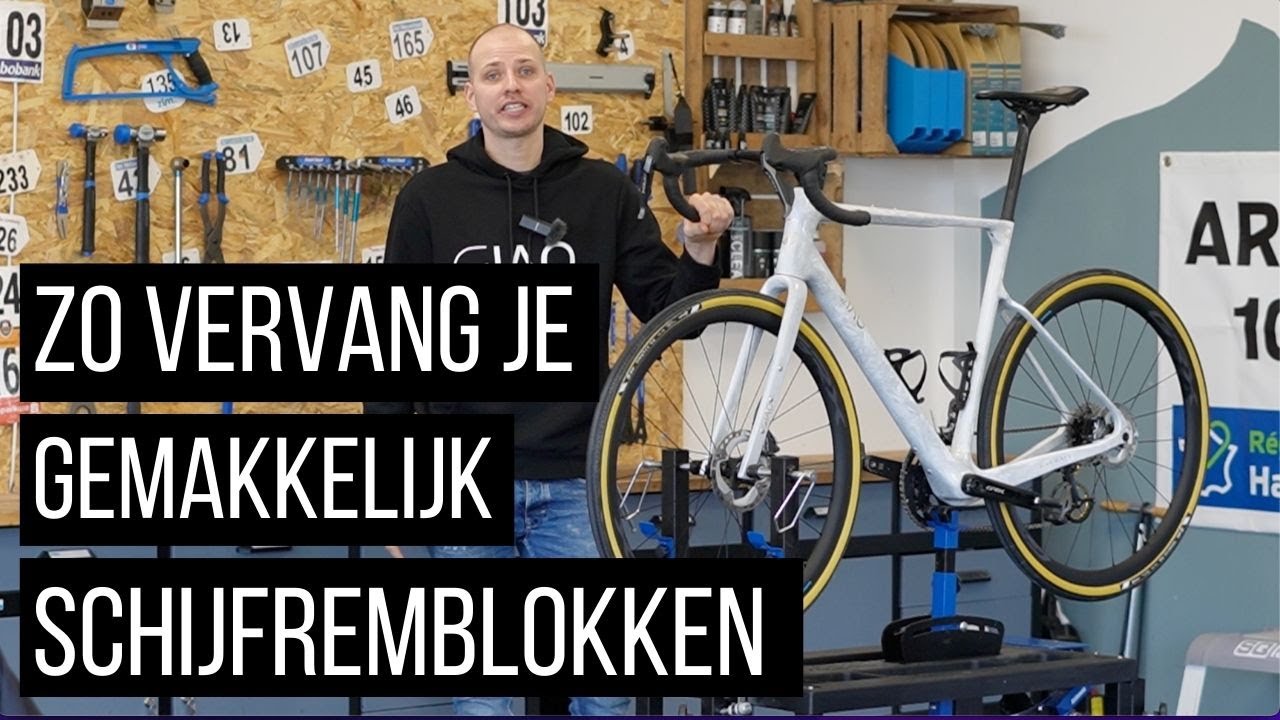 SCHIJFREMBLOKKEN VERVANGEN | RACEFIETS | GRAVELBIKE | Zo doe je dat!