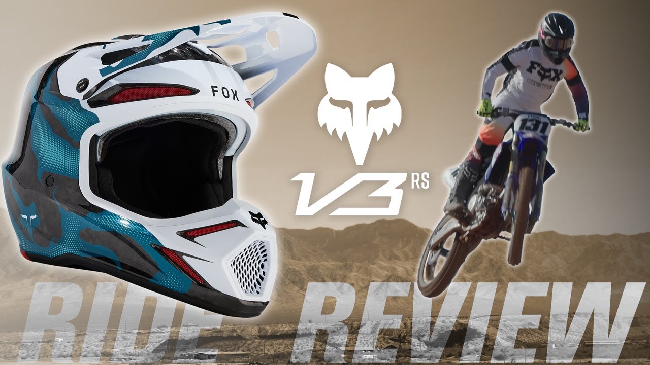 Fox Racing V3 RS Motocross Helmet | Ride Review