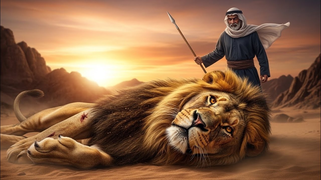 قصة وجد أسدًا جريحًا في الصحراء... ما حدث بعد ذلك غيّر كل شيء | رويت القصة