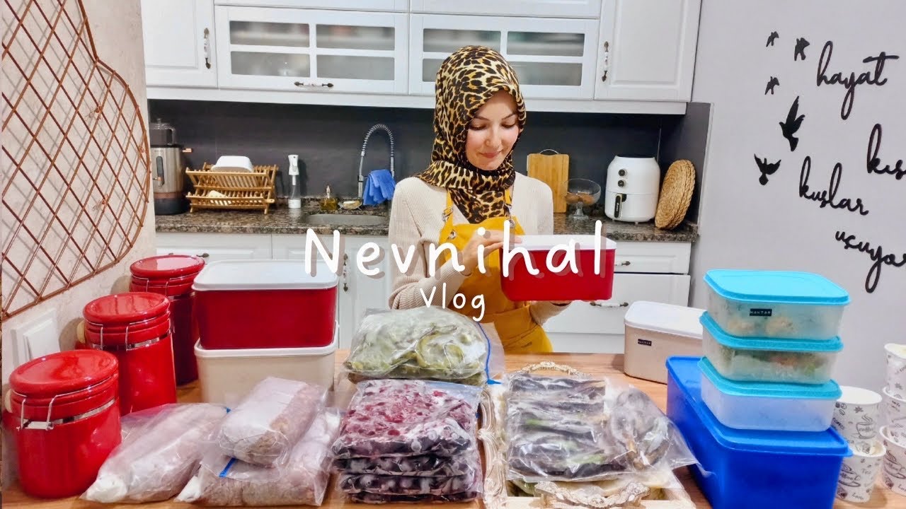 MUTFAKTA 1 HAFTALIK YEMEK HAZIRLAMAK🥣TAM 10 FARKLI BUZLUK TARİFİ/MİSAFİR İKRAMLIKLARI | PİZZA B&Ouml;REK