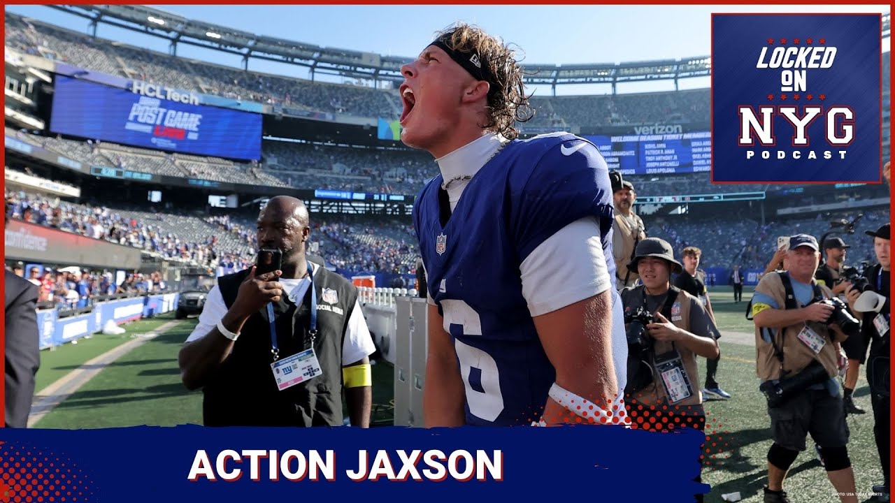 Action Jaxson: Dart Leads Giants to First Win of 2025