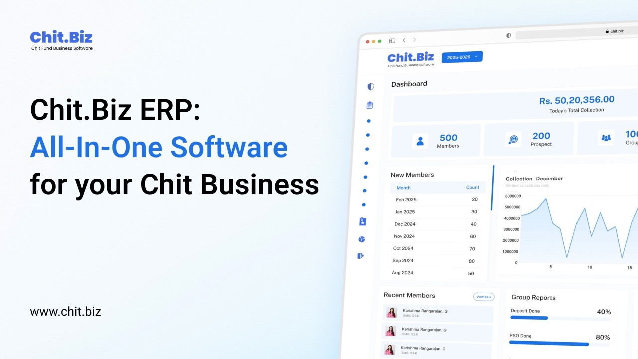 English - Chit.Biz ERP Overview: The Ultimate Solution for Chit Fund Companies