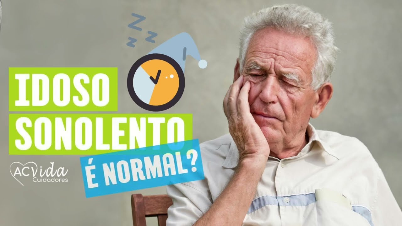 Idoso sonolento: &eacute; normal?