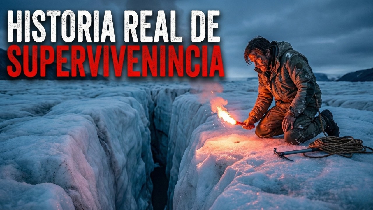 Atrapados en un glaciar blanco, a 33,5 millas de la ayuda