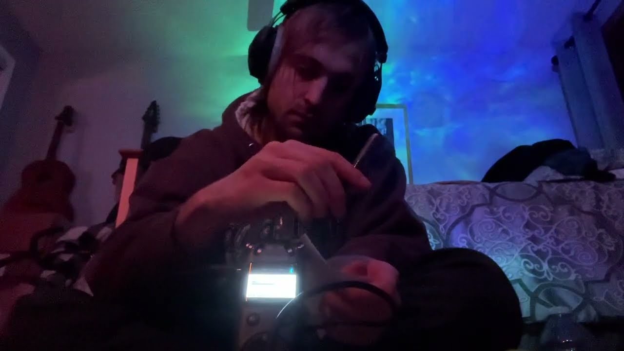 making loud aggressive asmr sounds
